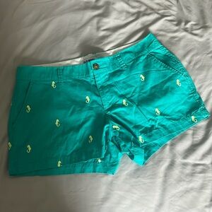 Old Navy Tropical Breeze Seahorse Novelty Shorts